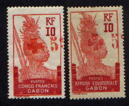 Red cross overprints