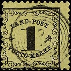 Genuinly used stamp
