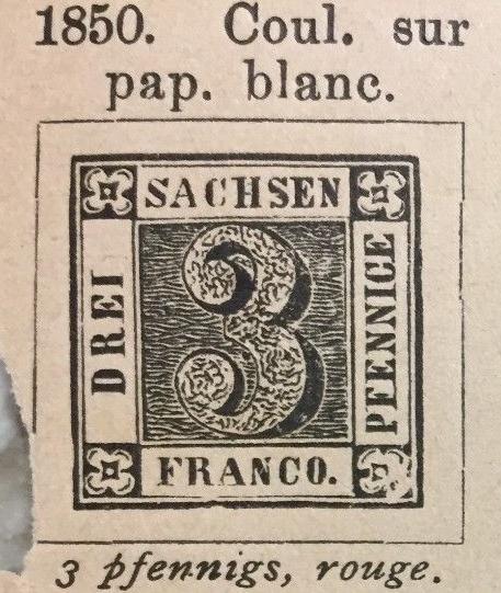 Illustration from a French stamp album