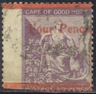 Misperforated stamp