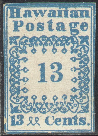 13 c blue, forgery